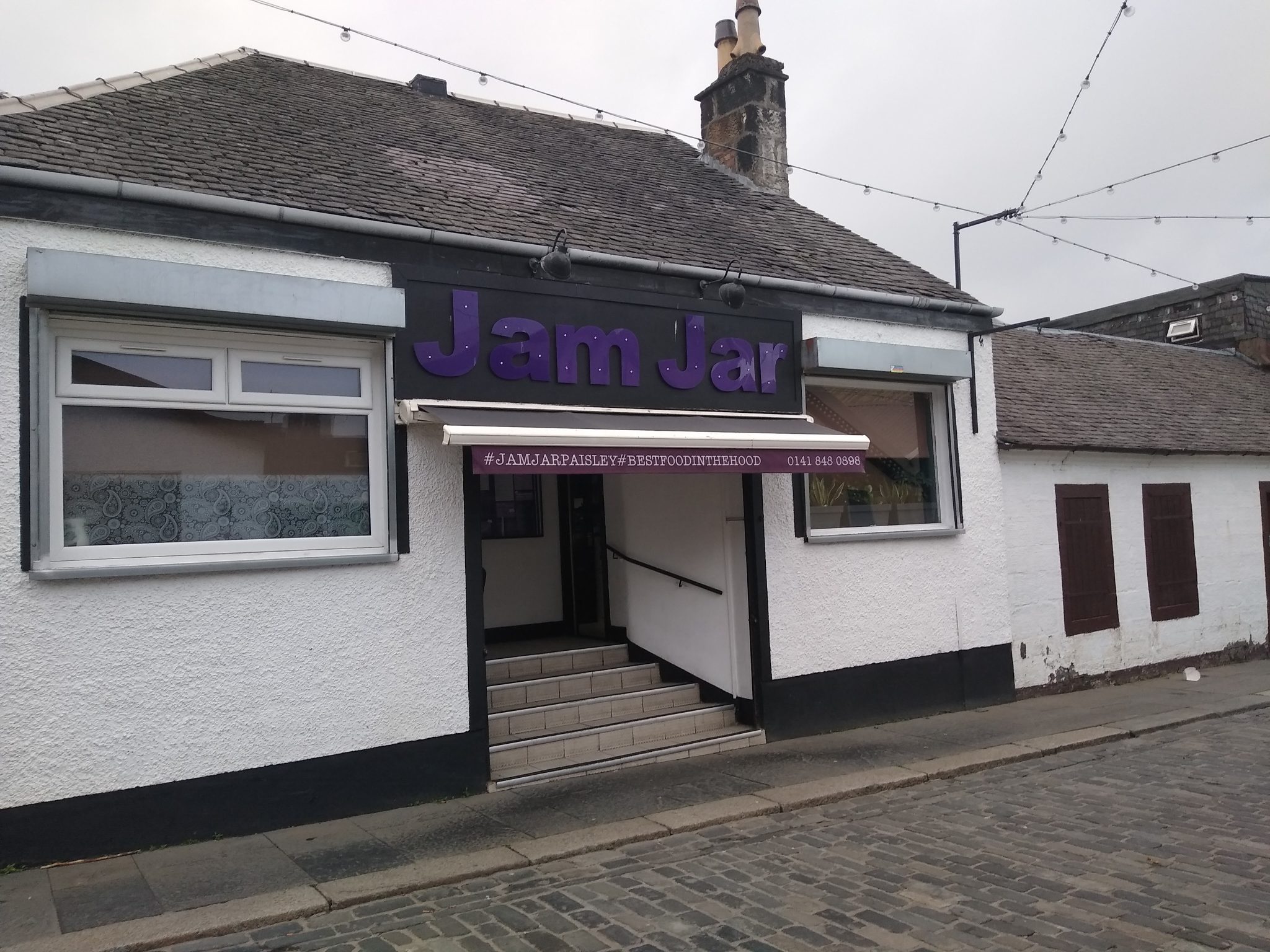 Jam Jar Paisley Cocktail Bar in Paisley, Scotland